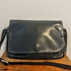 Vintage Pompeo Cecchini Leather Crossbody Bag